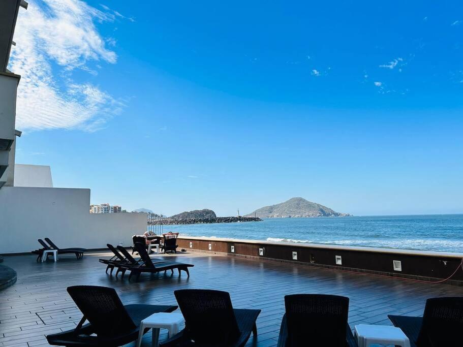 Appartement Depa Frente A La Playa By G P S Rentas à Mazatlán Extérieur photo